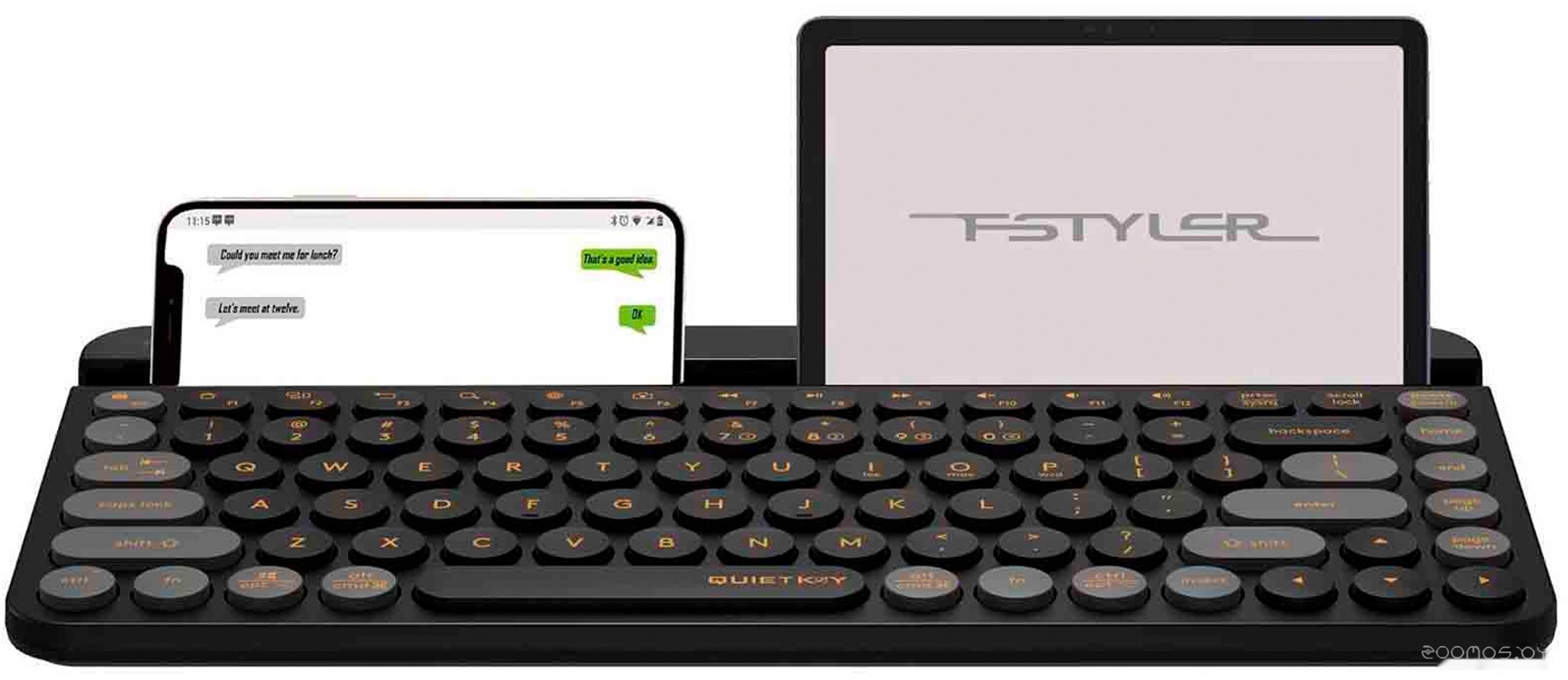 Клавиатура A4Tech Fstyler FBK30 (черная смородина), фото 4