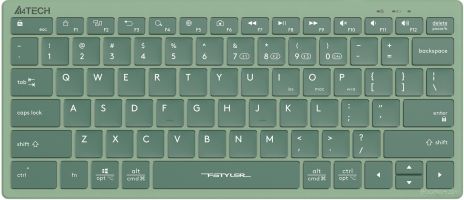 Клавиатура A4Tech Fstyler FBX51C (зеленый)