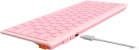 Клавиатура A4Tech Fstyler FBX51C (розовый)