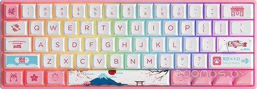 Клавиатура Akko 3061S World Tour Tokyo R2 (Akko Cream Yellow V3)