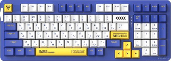 Клавиатура Dareu A98 (синий)