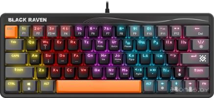 Клавиатура Defender Black Raven GK-417 45417