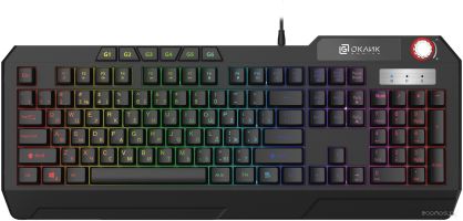 Клавиатура Oklick 715G (черный)