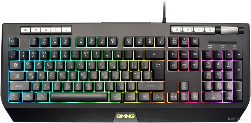 Клавиатура Oklick 735GK (черный)