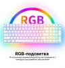 Клавиатура Royal Kludge RK100 RGB (белый, RK Red)
