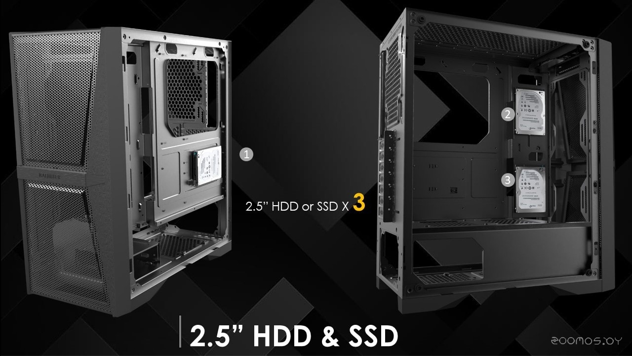 Корпус Raijintek Silenos MS Pro (белый), фото 4