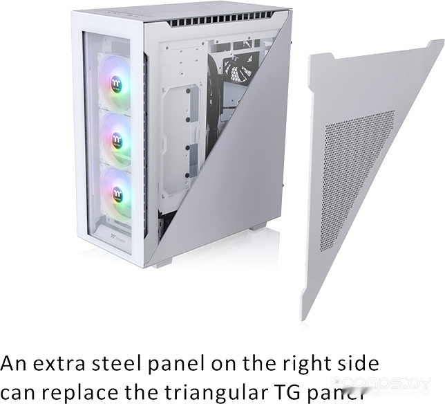 Корпус Thermaltake Divider 500 TG ARGB CA-1T4-00M6WN-01, фото 3