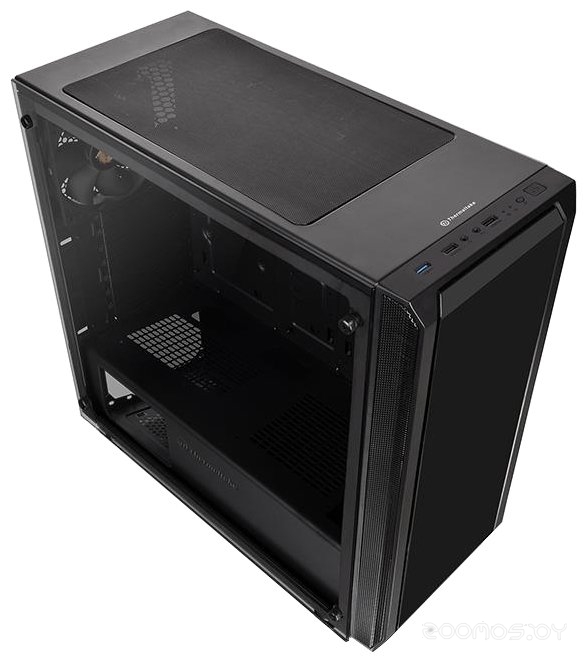 Компьютерный корпус Thermaltake Versa J23 TG Edition CA-1L6-00M1WN-00 Black, фото 2