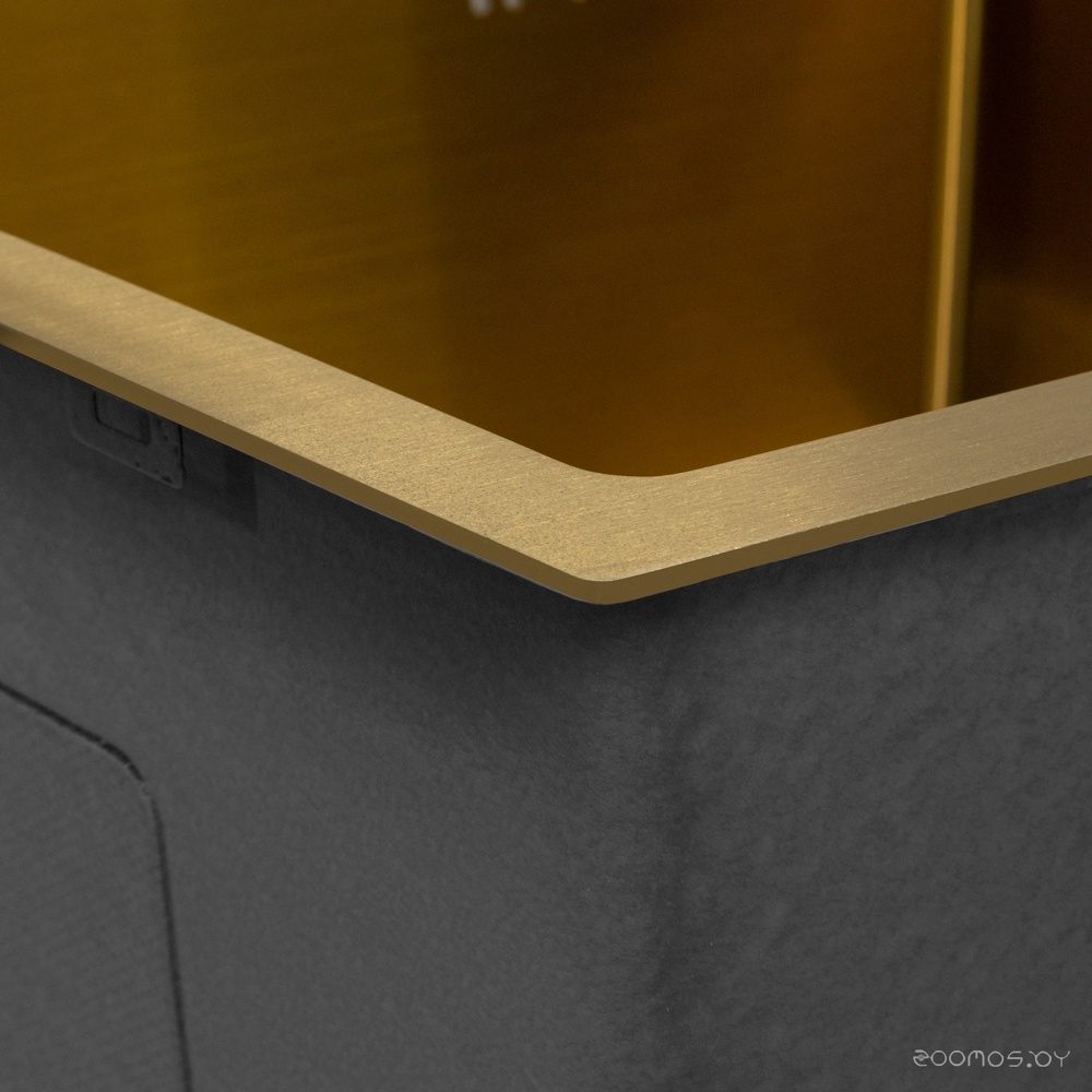 Кухонная мойка ARFEKA Eco AR 600*450 Golden PVD Nano, фото 13