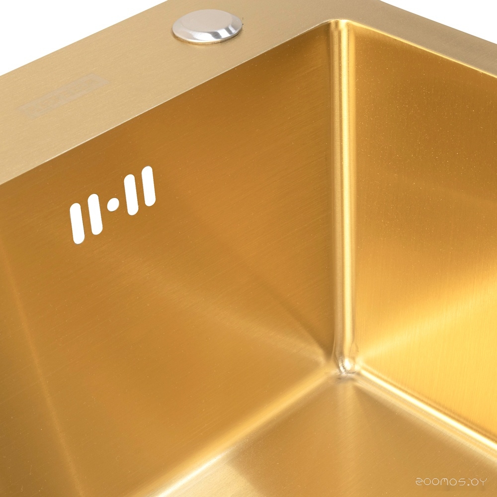 Кухонная мойка ARFEKA Eco AR 600*450 Golden PVD Nano, фото 7