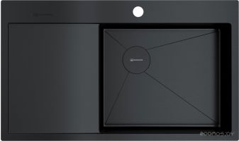 Кухонная мойка Omoikiri Akisame 86-GB-R Side (графит)