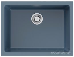 Кухонная мойка Omoikiri Okinoshima 61-U/I-SB smoky blue 4997065