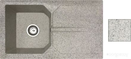 Кухонная мойка БелЭворс Bravo L (олово, без сифона)