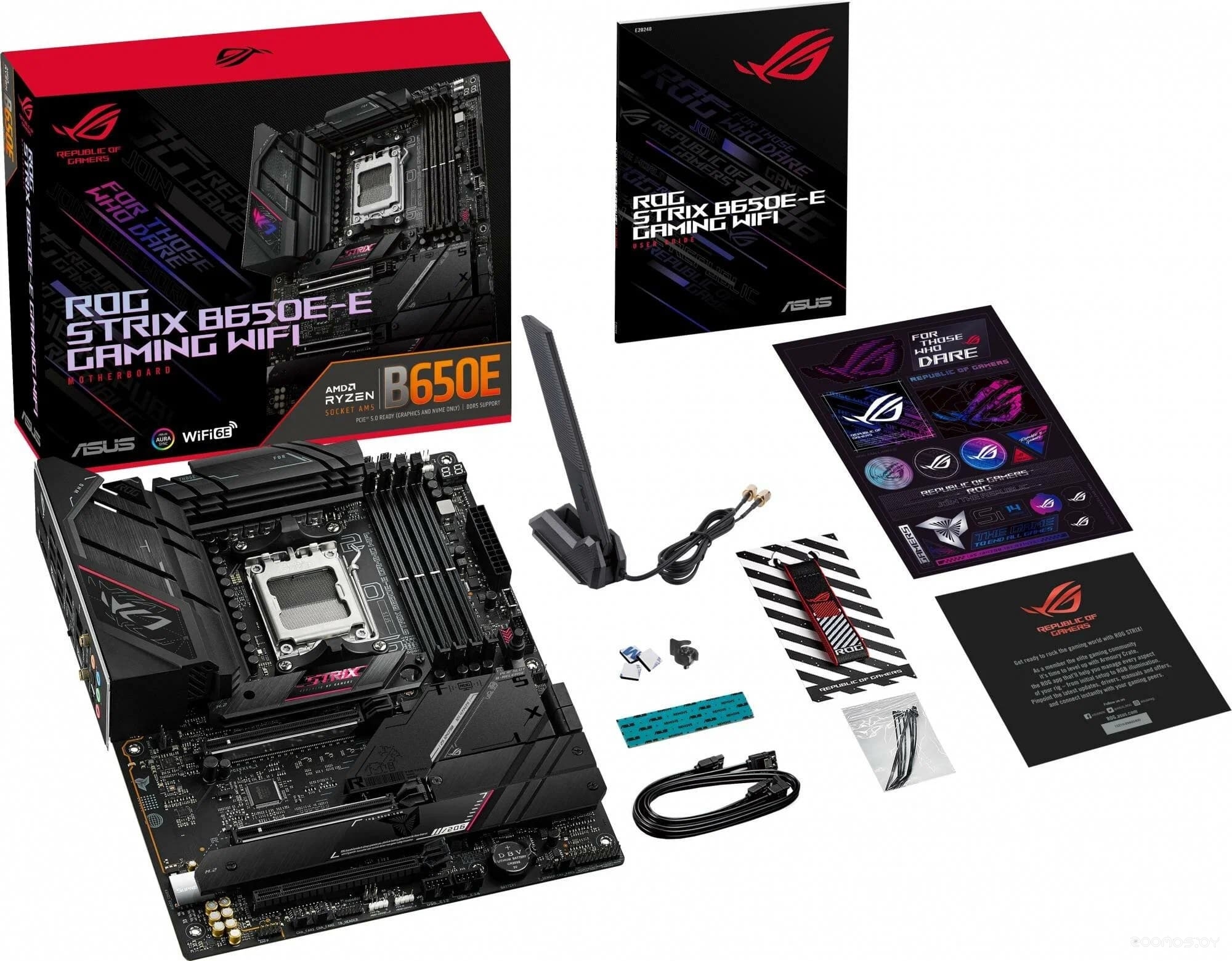 Материнская плата Asus ROG Strix B650E-E Gaming WiFi, фото 4