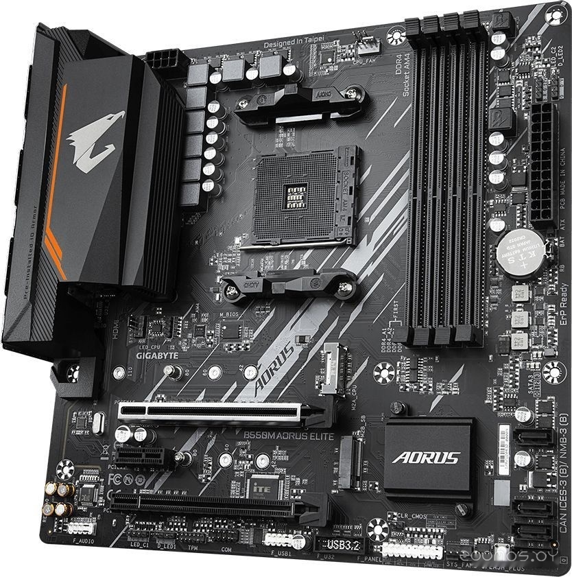 Материнская плата Gigabyte B550M Aorus Elite (rev. 1.3), фото 2