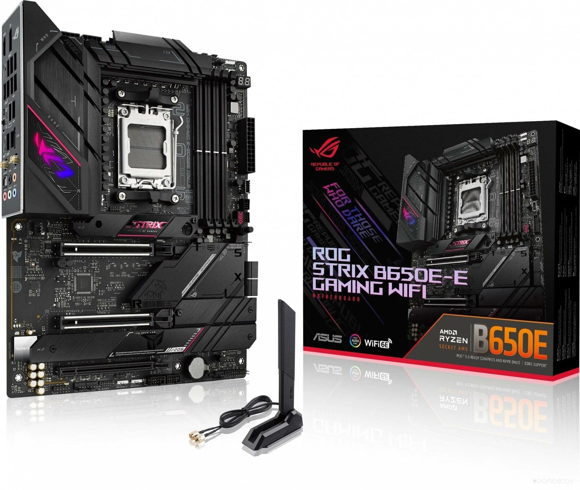 Материнская плата Asus ROG Strix B650E-E Gaming WiFi, фото 3