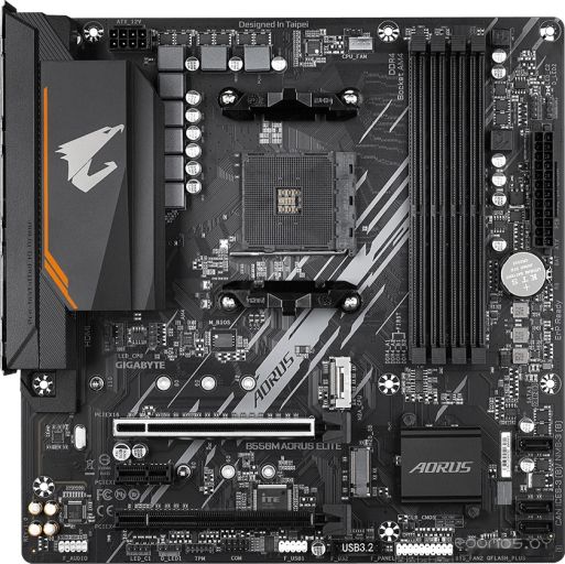Материнская плата Gigabyte B550M Aorus Elite (rev. 1.3), фото 1