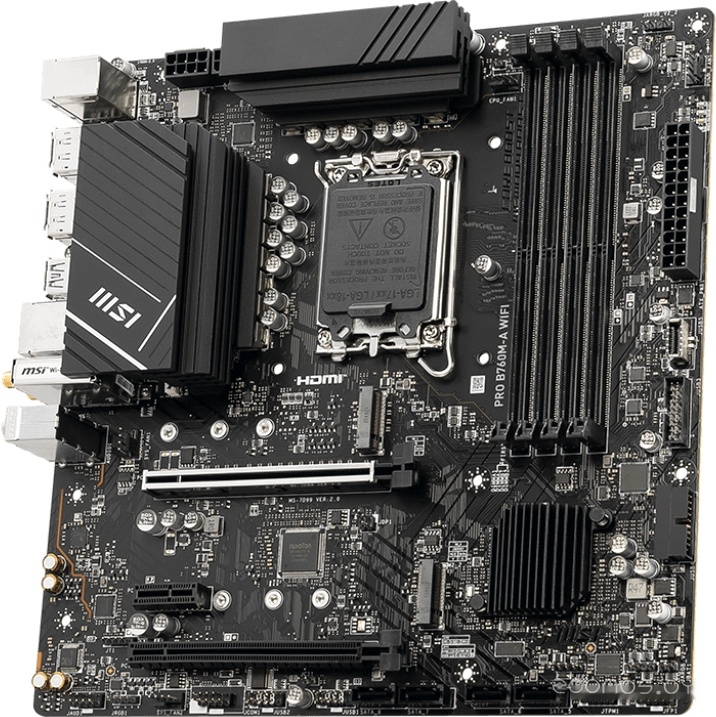 Материнская плата MSI Pro B760M-A WiFi, фото 5