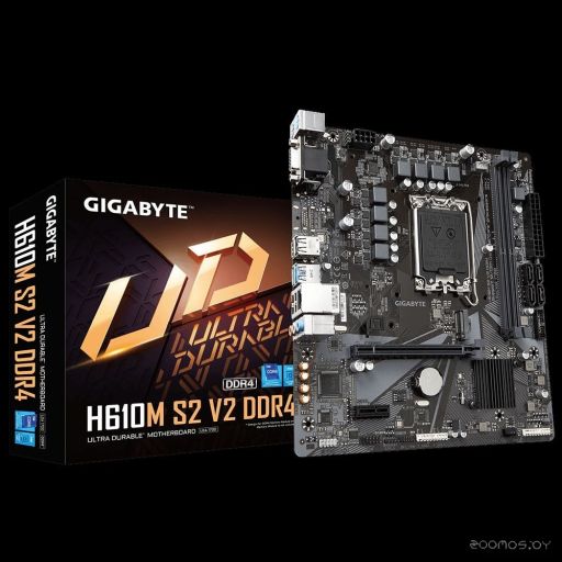 Материнская плата Gigabyte H610M S2 V2 DDR4 (rev. 1.0), фото 1
