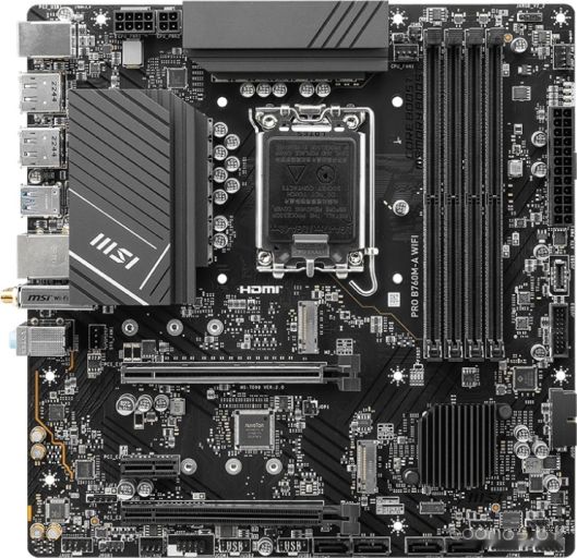 Материнская плата MSI Pro B760M-A WiFi, фото 1
