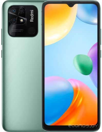 Смартфон Xiaomi Redmi 10C NFC 4GB/64GB международная версия (мятный)