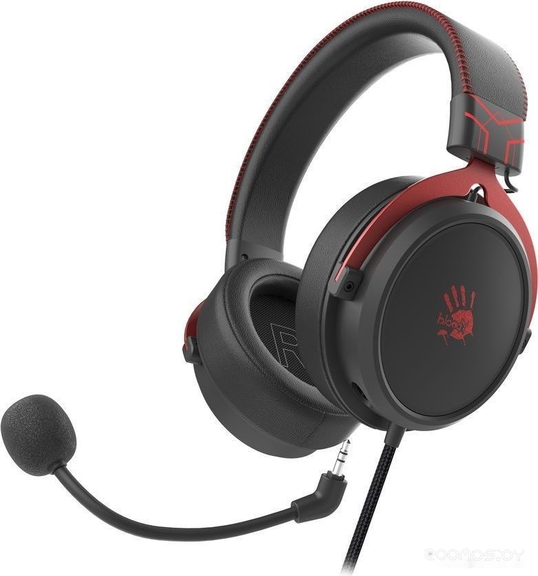 Наушники A4Tech Bloody M590i (черный/красный), фото 2