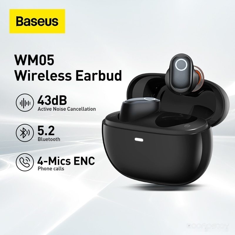 Наушники Baseus Bowie WM05 (черный), фото 3