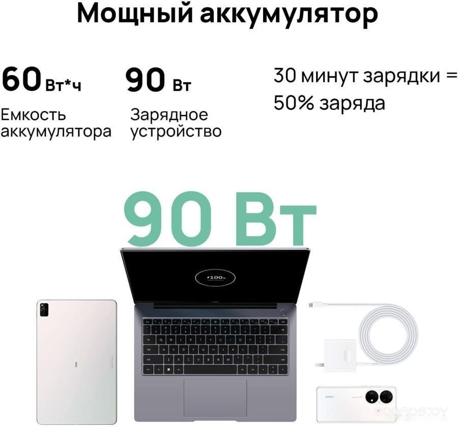 Ноутбук Huawei MateBook 14S 2022 HKF-X 53013EDV, фото 8