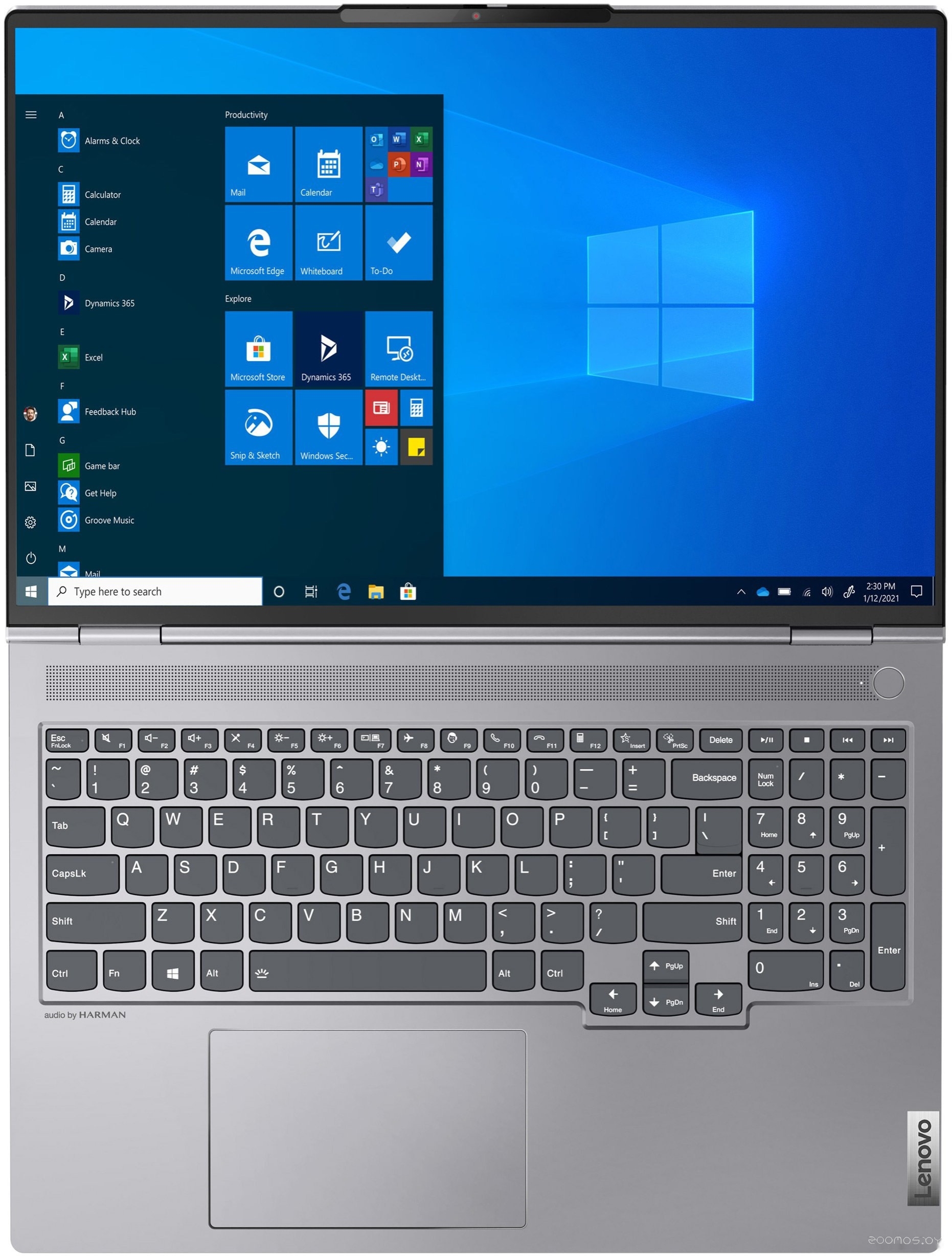 Ноутбук Lenovo ThinkBook 16p G2 ACH 20YM003CRU, фото 4