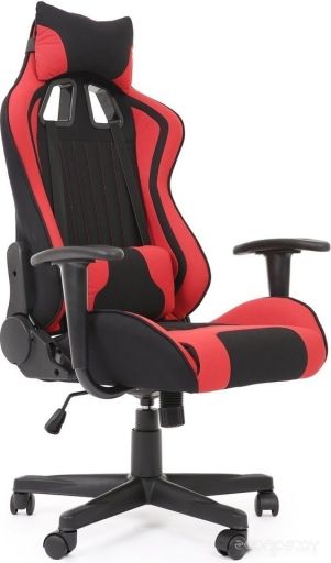 Кресло Halmar Cayman (красный/черный)