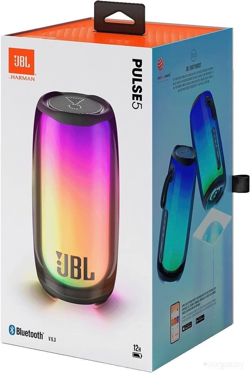 Беспроводная колонка JBL Pulse 5 (черный), фото 7