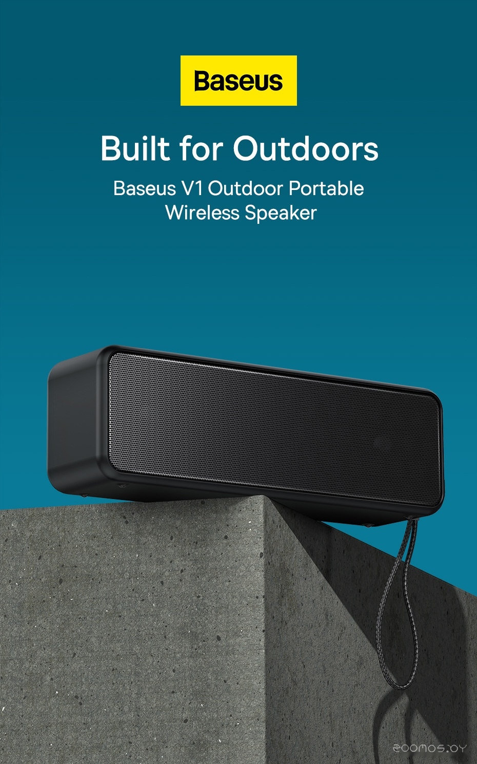Беспроводная колонка Baseus V1 Outdoor Waterproof Portable Wireless Speaker, фото 6