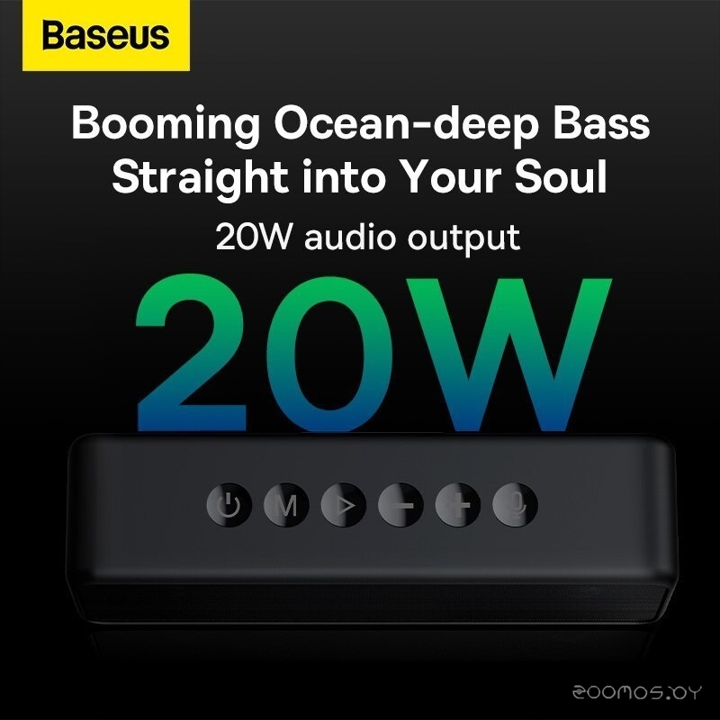 Беспроводная колонка Baseus V1 Outdoor Waterproof Portable Wireless Speaker, фото 13