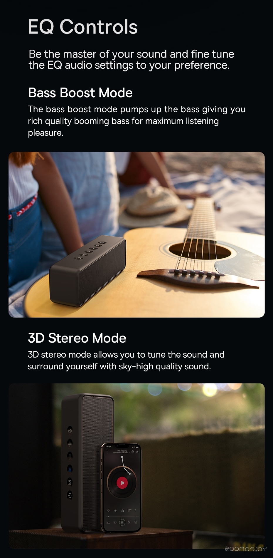 Беспроводная колонка Baseus V1 Outdoor Waterproof Portable Wireless Speaker, фото 9