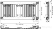Стальной панельный радиатор Лидея ЛУ 10-509 500x900
