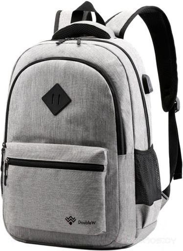 Рюкзак DoubleW Casual ALX-0133 (серый)