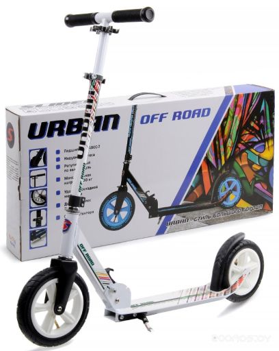 Самокат Slider Off Road Urban SU3K (белый)