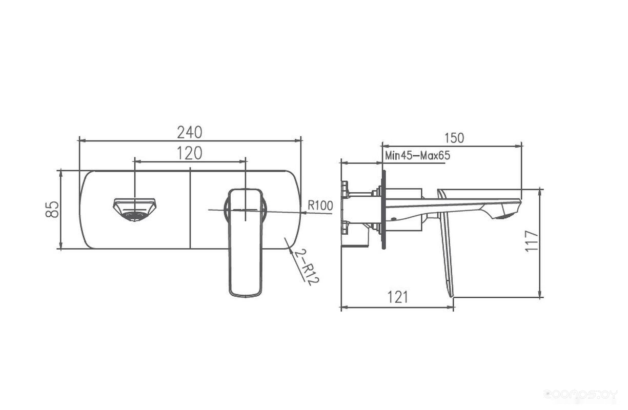Смеситель Haiba HB80548-7, фото 2
