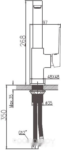 Смеситель Haiba HB70191, фото 3