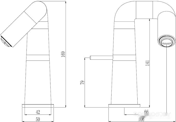 Смеситель Haiba HB10813-3, фото 2