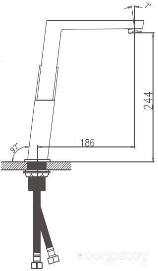 Смеситель Haiba HB70191, фото 2