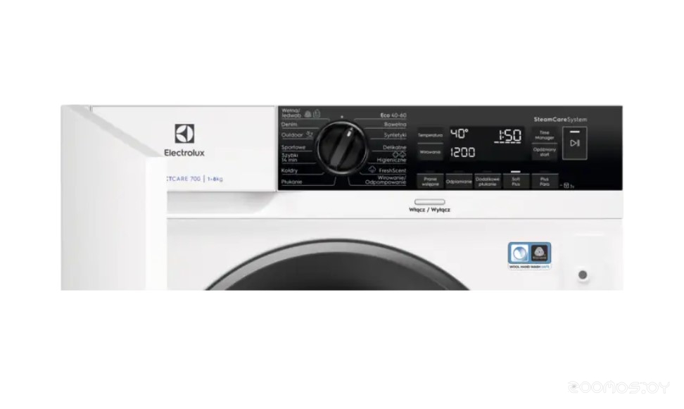 Стиральная машина Electrolux SteamCare 700 EW7N7F348SIP, фото 2