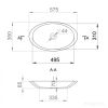 Умывальник Salini Callista 1101102G