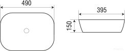 Умывальник Weltwasser Elbach M2143 BBG