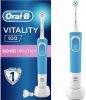 Электрическая зубная щетка Braun Oral-B Vitality Sensi Blue D100.413.1