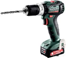 Дрель-шуруповерт Metabo PowerMaxx SB 12 BL 601077500 (с 2-мя АКБ, кейс)