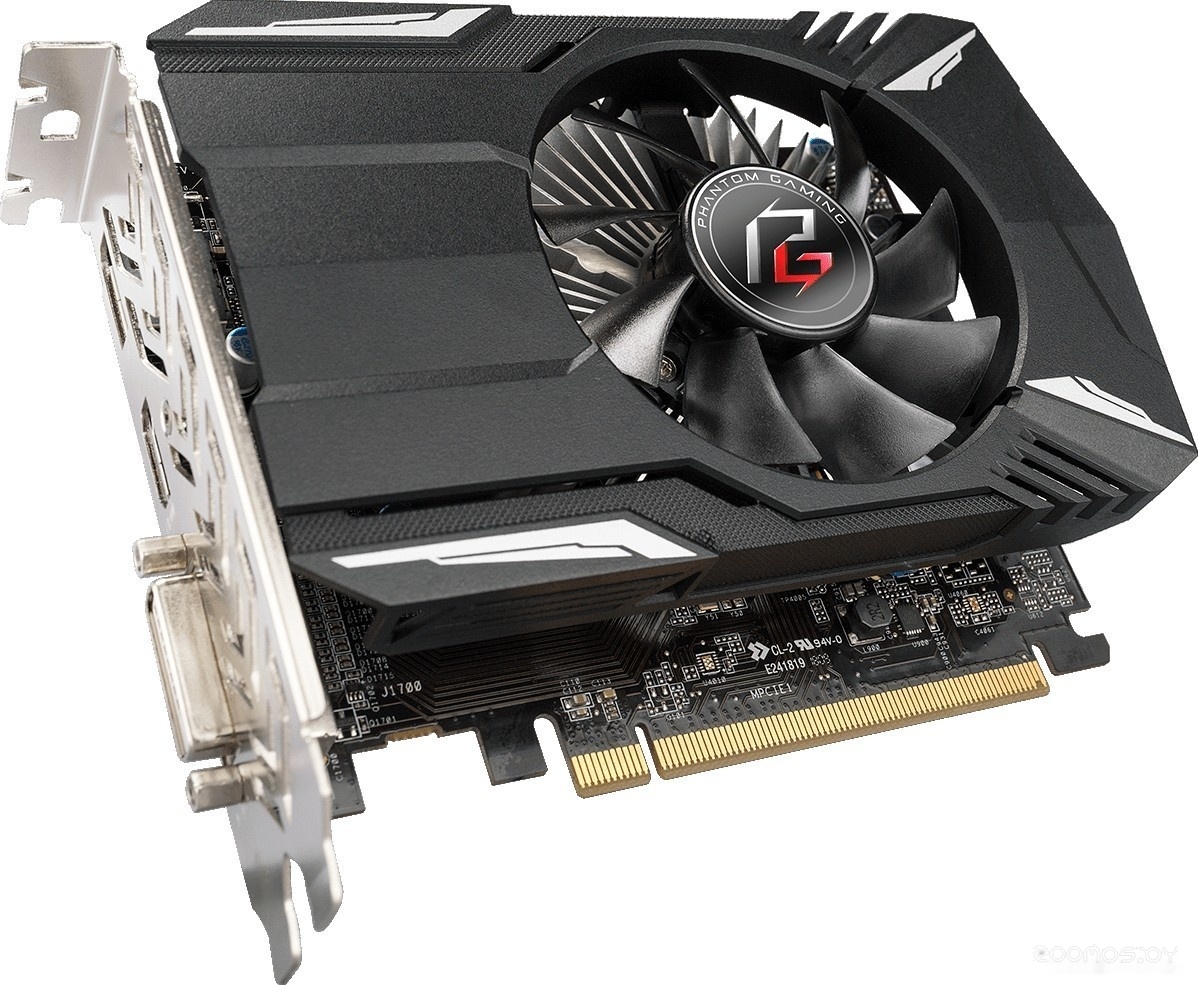 Видеокарта ASROCK Phantom Gaming Radeon RX550 4G, фото 4