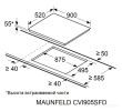 Варочная панель Maunfeld CVI905SFDGR