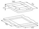 Варочная панель Weissgauff HG 640 BG