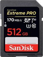 Карта памяти SanDisk Extreme PRO SDXC SDSDXXY-512G-GN4IN 512GB